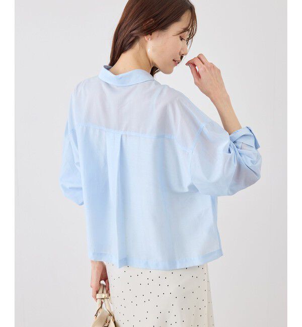 Rope&rsquo;Picnic「カールマイヤーシアーシャツ」|シャツ・ブラウス|