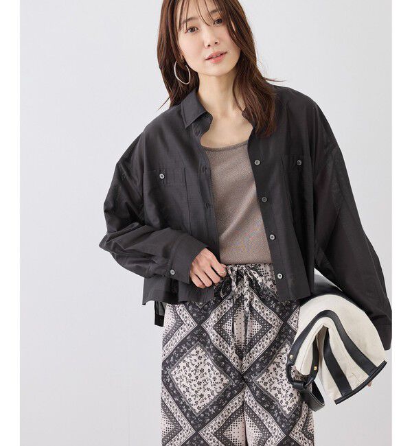 Rope&rsquo;Picnic「カールマイヤーシアーシャツ」|シャツ・ブラウス|