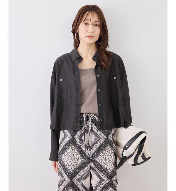 Rope&rsquo;Picnic「カールマイヤーシアーシャツ」|シャツ・ブラウス|