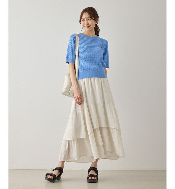 Rope&rsquo;Picnic「ダンダンティアードスカート」|スカート|