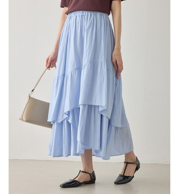 Rope&rsquo;Picnic「ダンダンティアードスカート」|スカート|