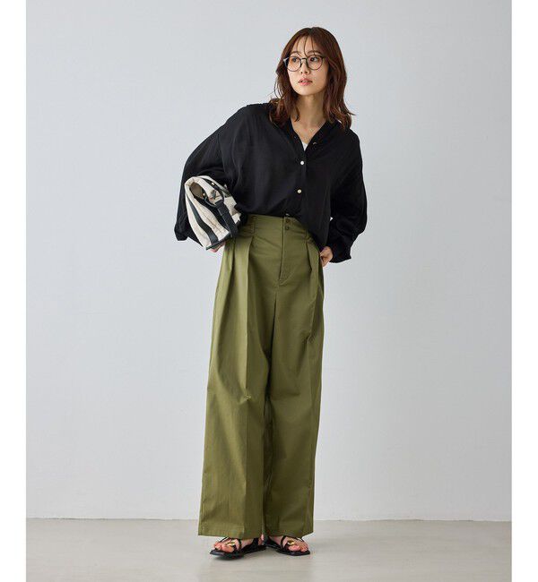 Rope&rsquo;Picnic「布帛カーディガン」|カーディガン|