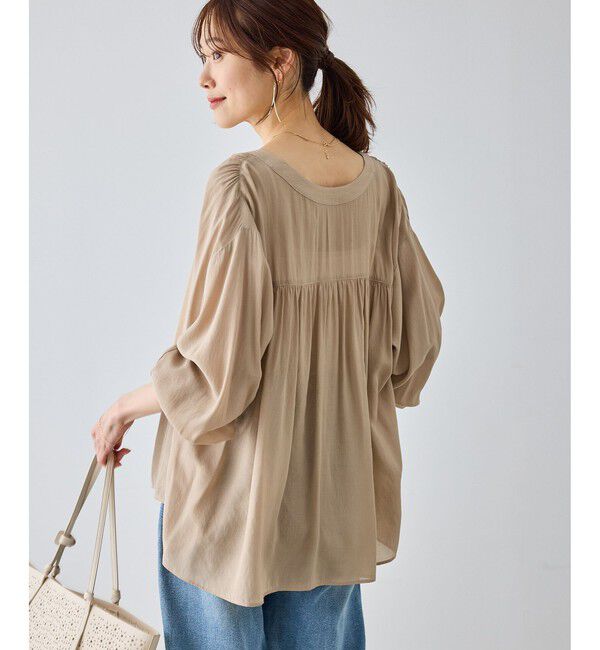 Rope&rsquo;Picnic「布帛カーディガン」|カーディガン|