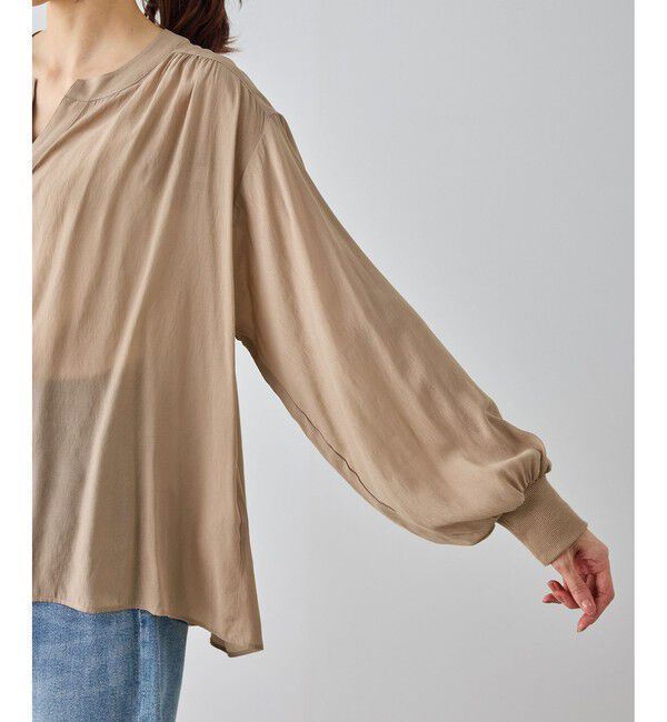 Rope&rsquo;Picnic「布帛カーディガン」|カーディガン|