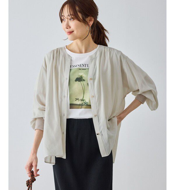 Rope&rsquo;Picnic「布帛カーディガン」|カーディガン|キナリ(16)