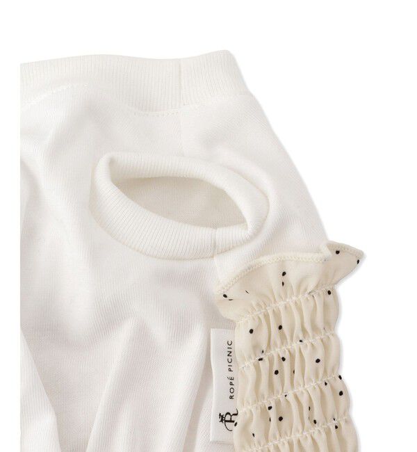 ROPE PICNIC PASSAGE「【DOG】シャーリングワンピース」|その他|