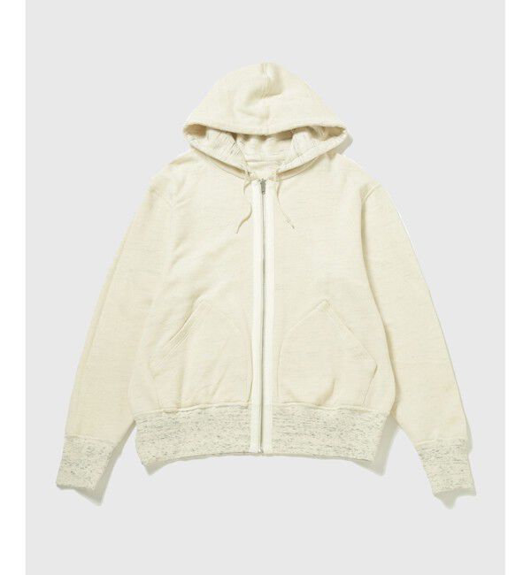 ADAM ET ROPE'「 【リバーシブル/パイル】スウェット フルジップ パーカー / ロングシーズン着用可能」|パーカー|