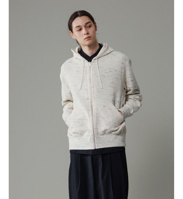 ADAM ET ROPE'「 【リバーシブル/パイル】スウェット フルジップ パーカー / ロングシーズン着用可能」|パーカー|生成サブ