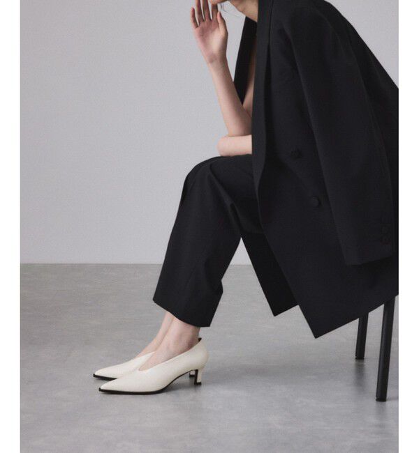 ADAM ET ROPE'「ポインテッドトゥモードパンプス」|パンプス|