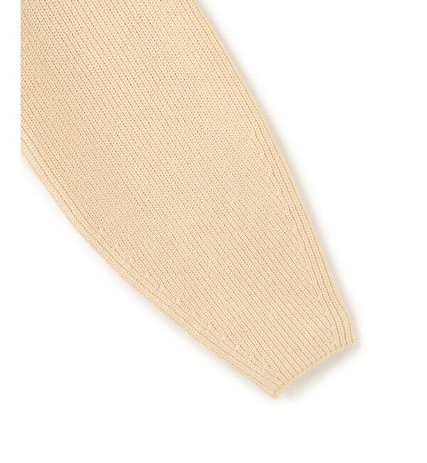 ADAM ET ROPE'「【WEB限定】・【サステナブル】ミックスヤーンジップカーディガン」|カーディガン|