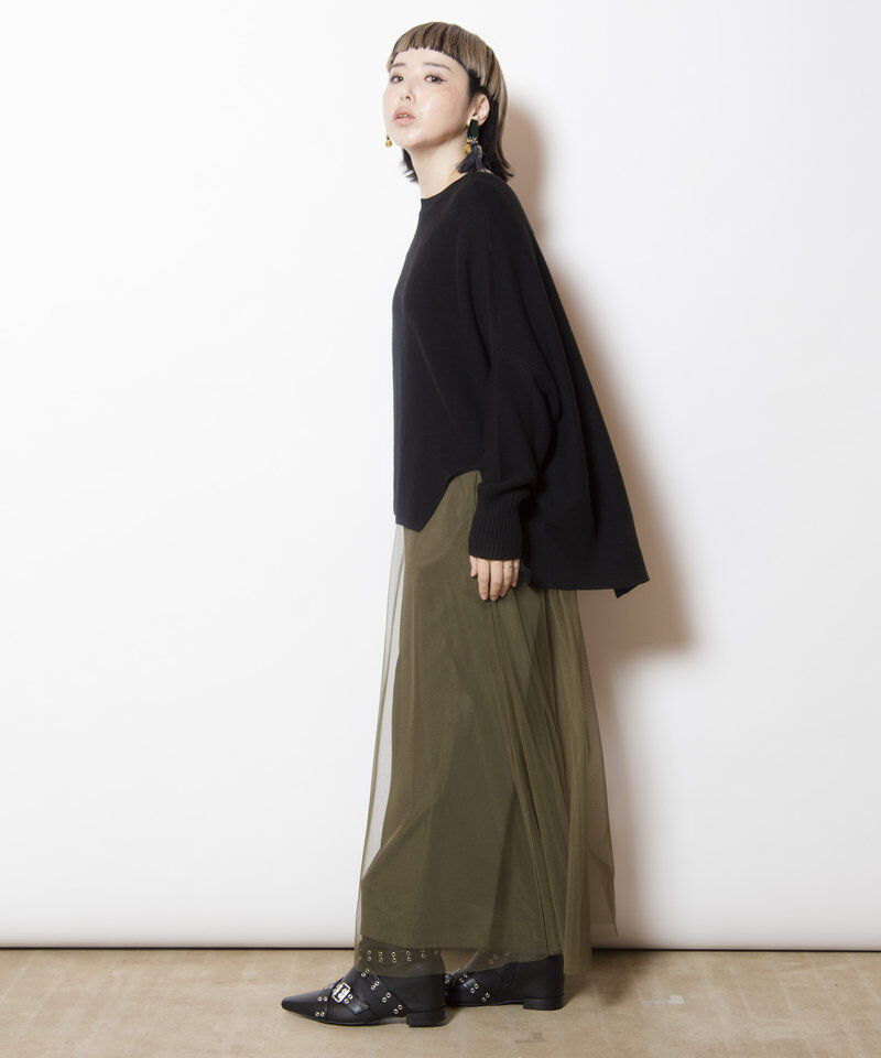  「チュールレイヤードパンツ」|その他|