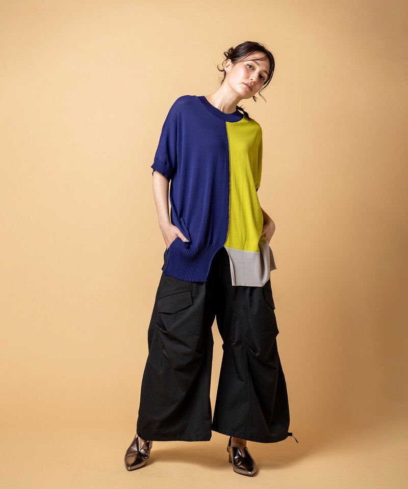  「2WAY切替ニットプルオーバー」|ニット・セーター|