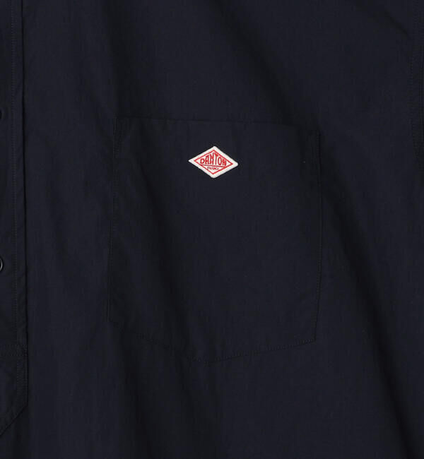 DANTON「DANTON | コットンポプリン 半袖シャツワンピース SOLID WOMEN」|ワンピース|