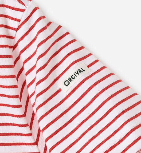 ORCIVAL「ORCIVAL | コットン ストレッチ クルーネック半袖Tシャツ WOMEN」|Tシャツ・カットソー|