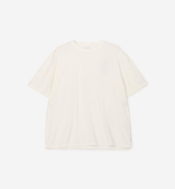  「NEUTRALWORKS. | 〈別注〉クルーネック 半袖Tシャツ MEN」|Tシャツ・カットソー|WHITE