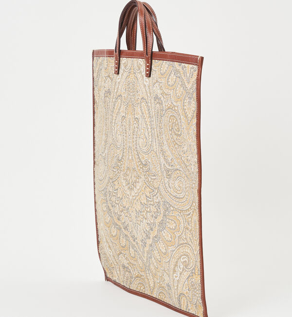  「【A VACATION】FAN PAISLEY OR」|トートバッグ|