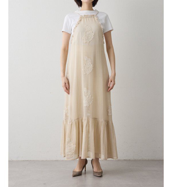  「メッシュレースワンピース」|ワンピース|