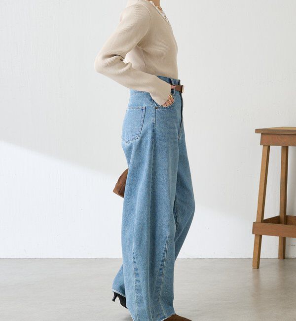  「フリルリブニット」|ニット・セーター|