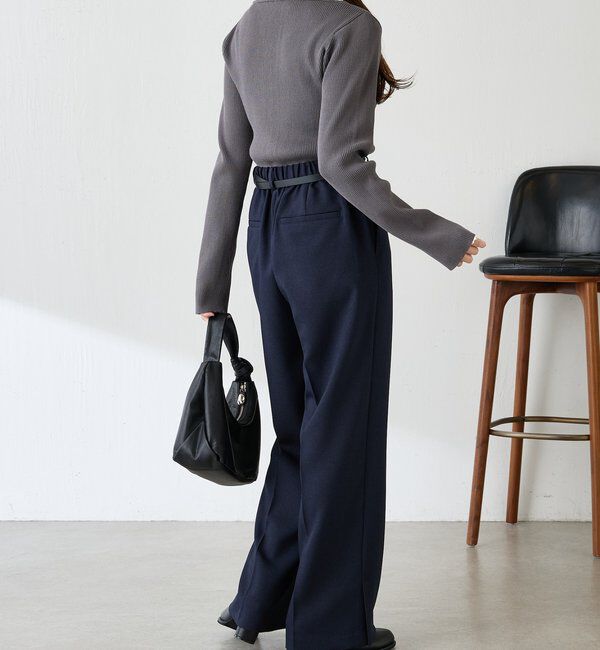  「フリルリブニット」|ニット・セーター|