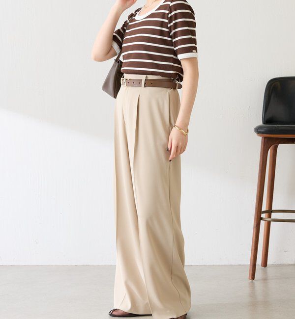  「サーマルボーダーハーフスリーブ」|Tシャツ・カットソー|