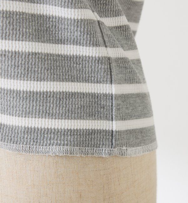  「サーマルボーダーハーフスリーブ」|Tシャツ・カットソー|