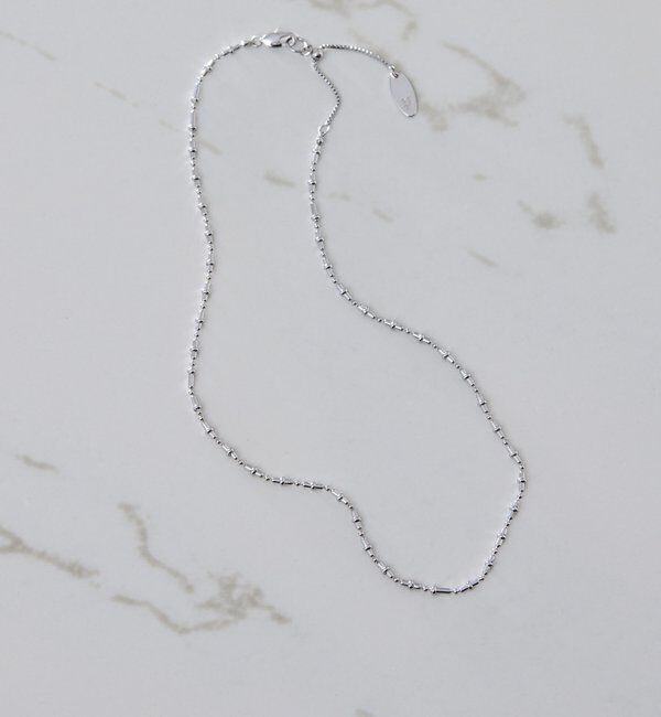  「【PAPILLONNER/パピヨネ】ボールチェーンアレンジネックレス」|ネックレス|