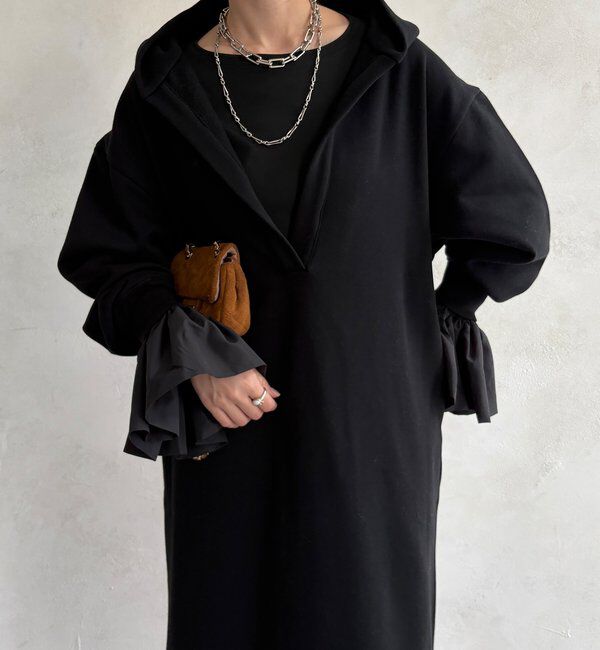  「【WEB限定】フーディーワンピース」|ワンピース|