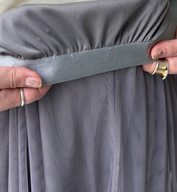  「【WEB限定】チュールフレアスカート」|スカート|