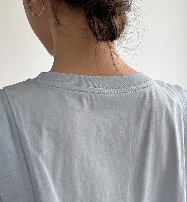  「【WEB限定】ショルダーフリルトップス」|Tシャツ・カットソー|