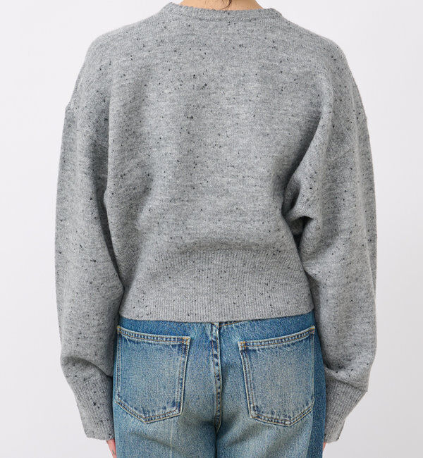  「【カーディガンとしても着れる】ショートZIPニット」|ニット・セーター|