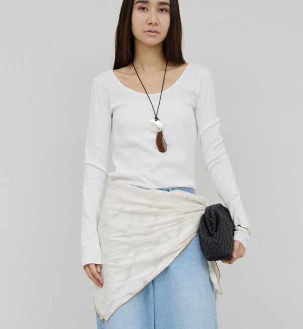  「シフォンジャガードスカーフ」|バンダナ・スカーフ|