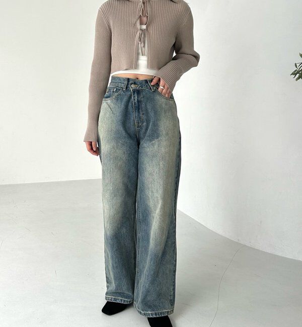  「【5色展開】ラメリボンカーディガン」|カーディガン|