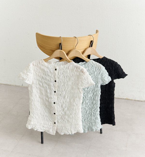  「エアリーシャーリングブラウス」|シャツ・ブラウス|