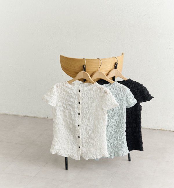  「エアリーシャーリングブラウス」|シャツ・ブラウス|