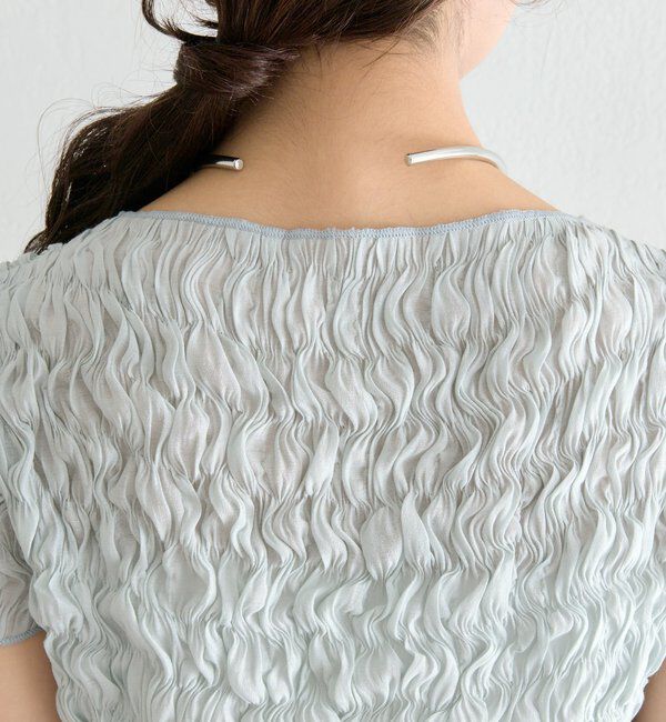  「エアリーシャーリングブラウス」|シャツ・ブラウス|