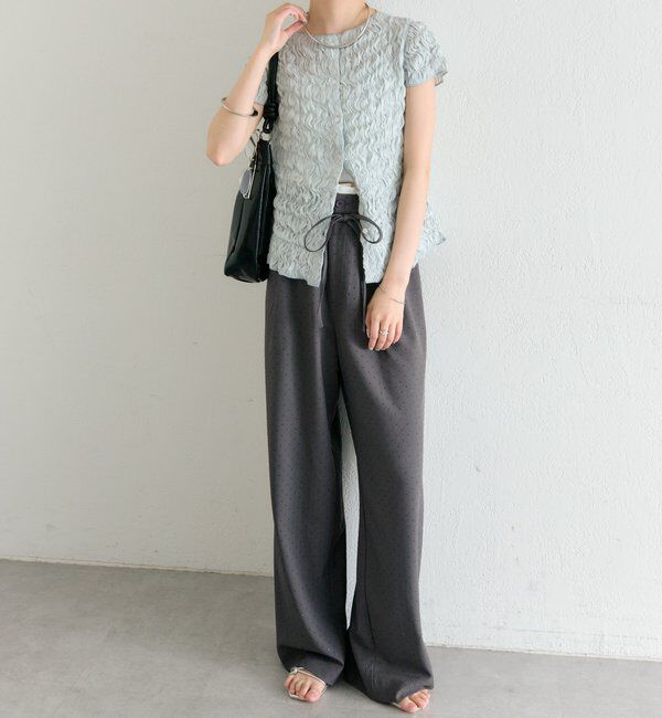  「エアリーシャーリングブラウス」|シャツ・ブラウス|