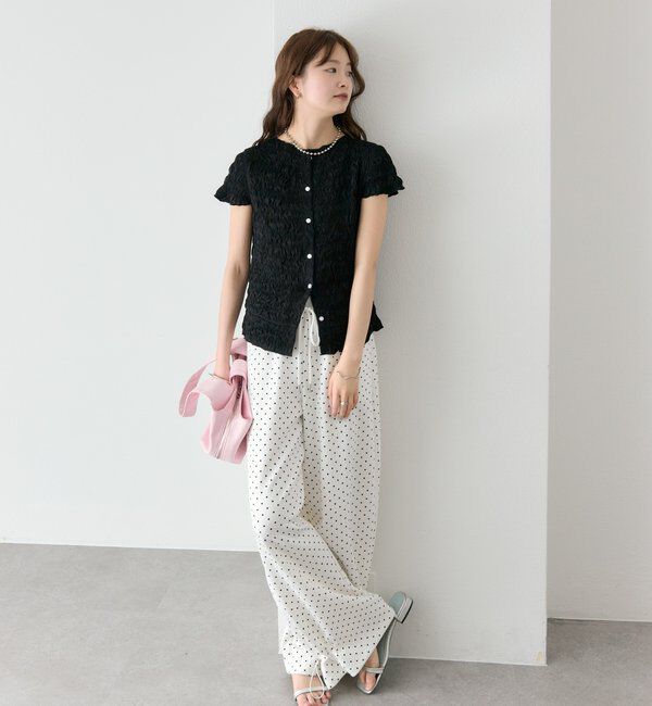  「エアリーシャーリングブラウス」|シャツ・ブラウス|
