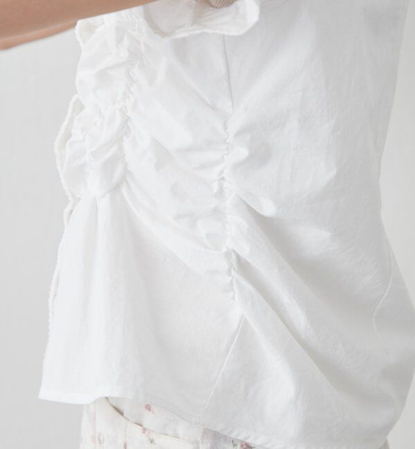  「シャーリングシェイプシャツ」|シャツ・ブラウス|