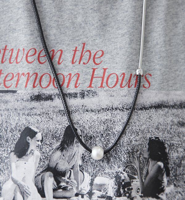  「Lara MIXロングネックレス」|リング|