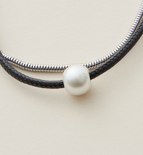  「Lara MIXロングネックレス」|リング|