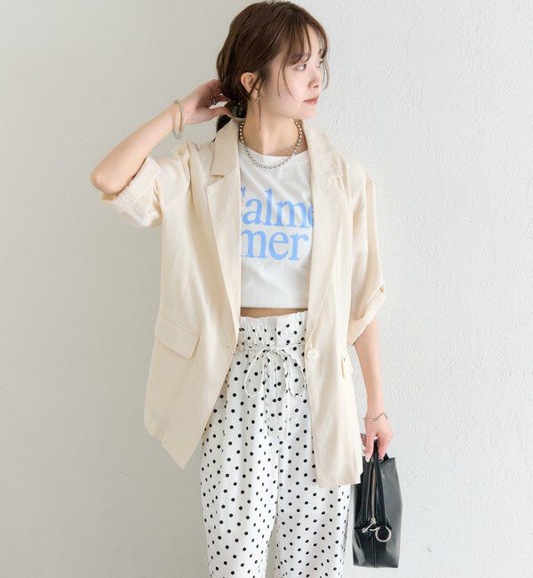  「シアー半袖ジャケット」|その他|