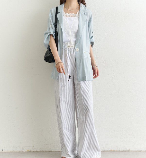  「シアー半袖ジャケット」|その他|