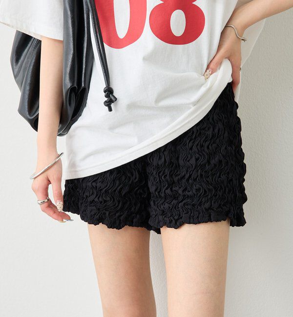  「エアリーシャーリングショートパンツ」|チノ|