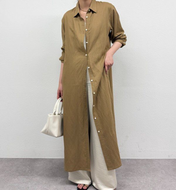  「シャツワンピース」|ワンピース|
