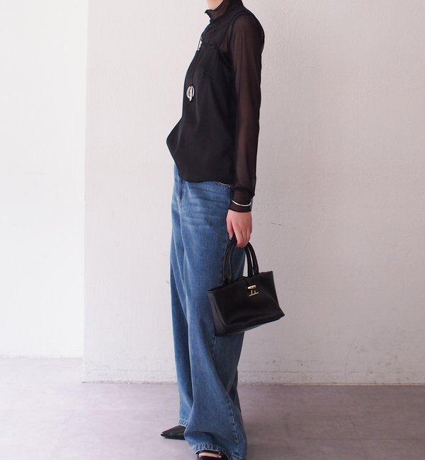  「【Atelier N5/アトリエヌメロサンク】サテンキャミ」|シャツ・ブラウス|