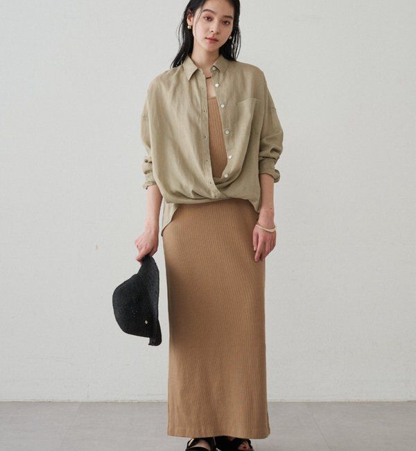  「カットタンクワンピース」|ワンピース|