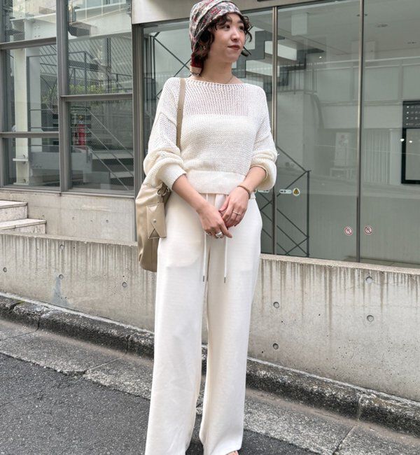  「ドロストスウェットパンツ」|チノ|