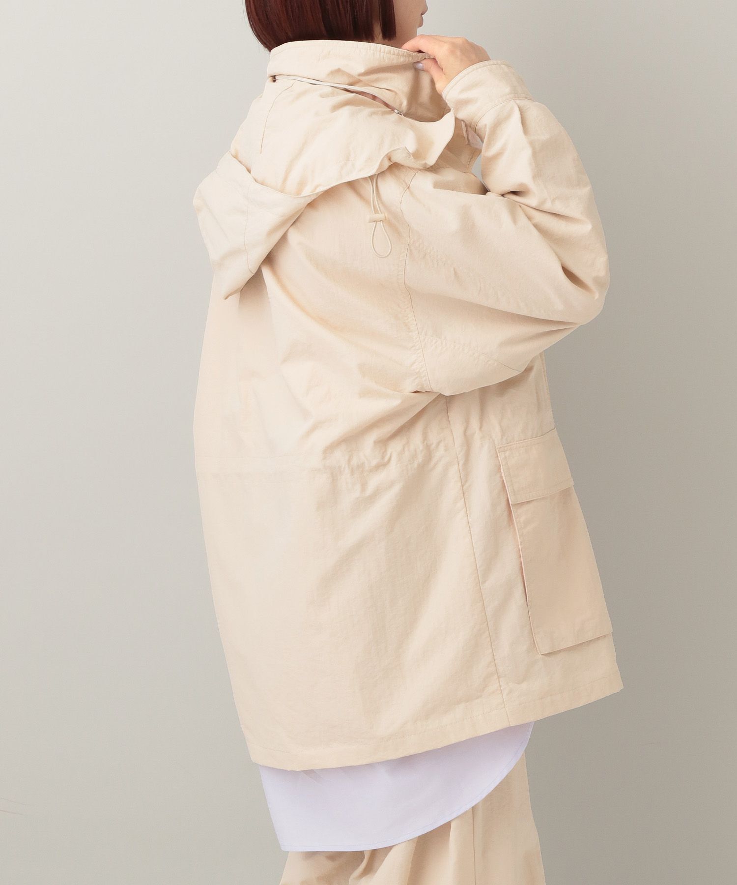 A part by 「【e/rm・コラボ】AOR＊e/rm ナイロンブルゾン」|ブルゾン・スタジャン|