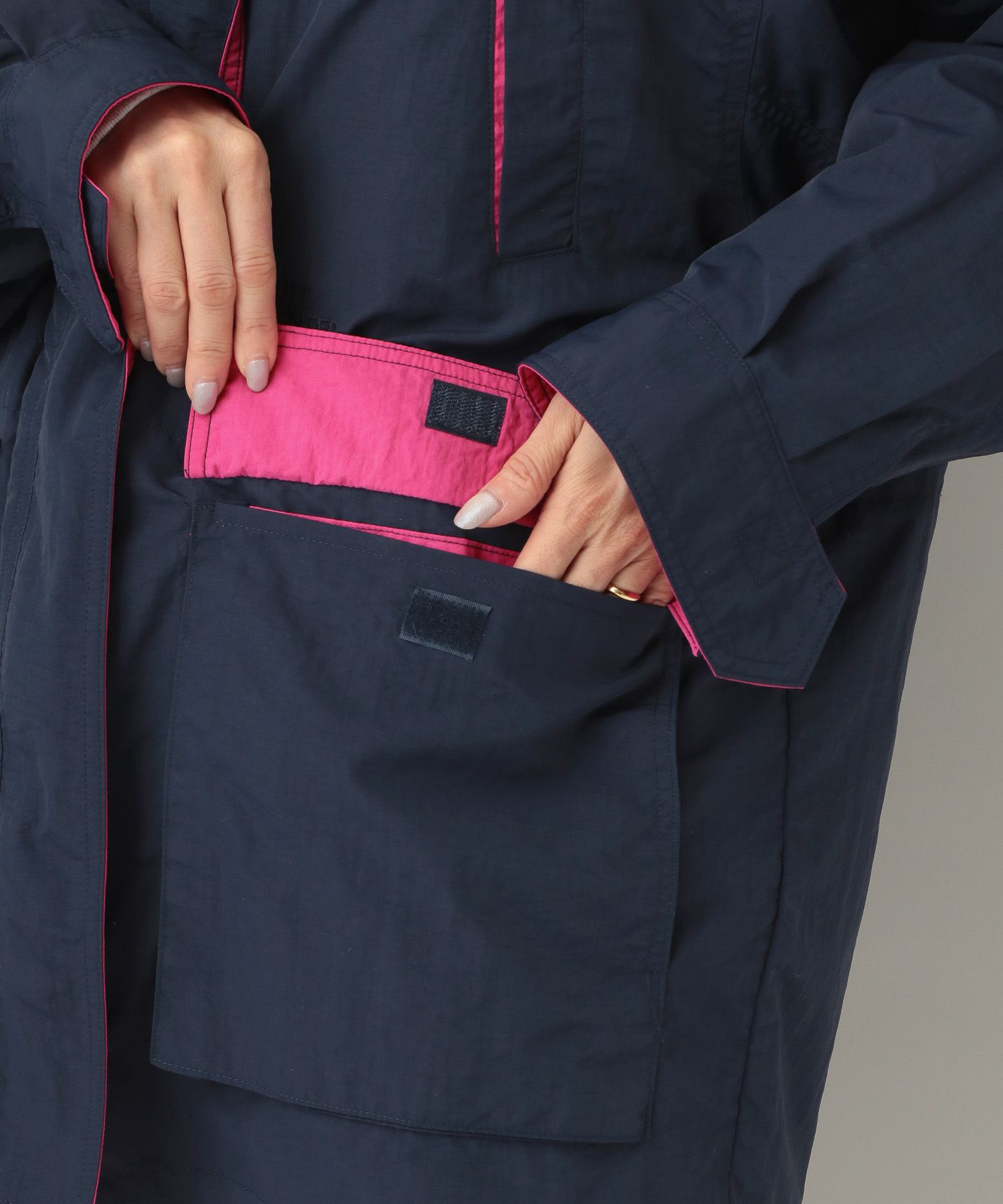 A part by 「【e/rm・コラボ】AOR＊e/rm ナイロンブルゾン」|ブルゾン・スタジャン|