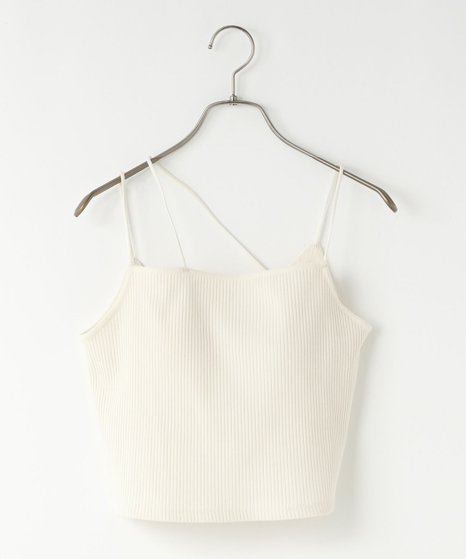 LOWRYS FARM「スタイルＵＰアシメショートキャミソール」|Tシャツ・カットソー|NTL